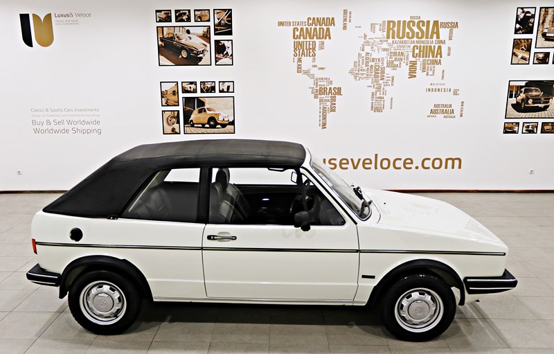 1981 VW Golf Cabriolet GLi  1.6 110HP - 102.300Kms